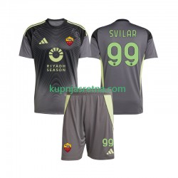 Dječja Domaći Home Golmanski Dresova Roma Mile Svilar 99 2025-2026 Kratkih Rukava Dječja Domaći Home Golmanski Dresova Roma Mile Svilar 99 2025-2026 Kratkih Rukava