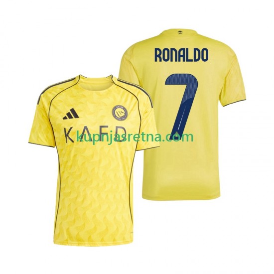 Muškarci Domaći Home Dresova Al Nassr Cristiano Ronaldo 7 2025-2026 Kratkih Rukava
