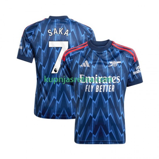Muškarci Gostujući Away Dresova Arsenal Bukayo Saka 7 2025-2026 Kratkih Rukava