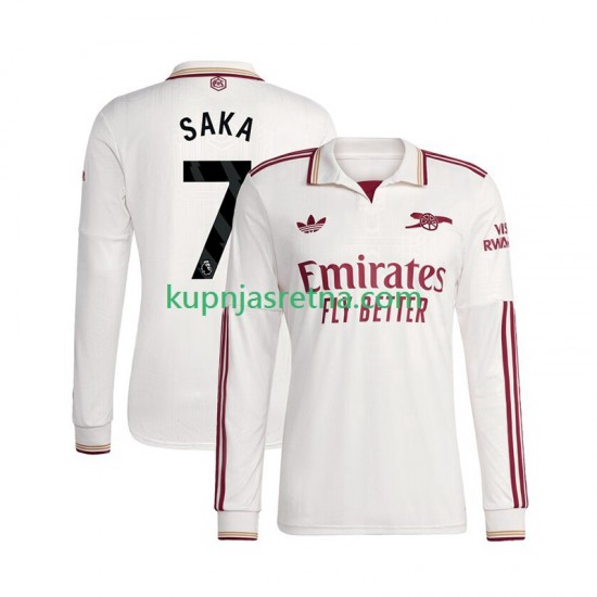 Muškarci Treći Dresova Arsenal Bukayo Saka 7 2025-2026 Dugim Rukavima
