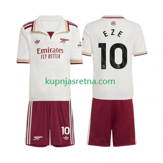 Dječja Treći Dresova Arsenal Eberechi Eze 10 2025-2026 Kratkih Rukava