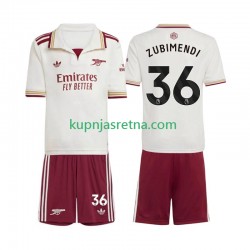 Dječja Treći Dresova Arsenal Martin Zubimendi 36 2025-2026 Kratkih Rukava