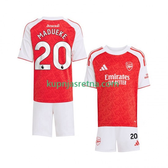 Dječja Domaći Home Dresova Arsenal Noni Madueke 20 2025-2026 Kratkih Rukava