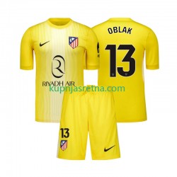 Dječja Domaći Home Golmanski Dresova Atlético Madrid Jan Oblak 13 2025-2026 Kratkih Rukava Dječja Domaći Home Golmanski Dresova Atlético Madrid Jan Oblak 13 2025-2026 Kratkih Rukava