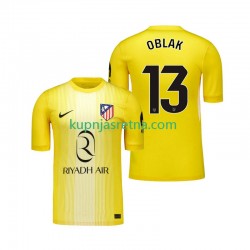 Muškarci Domaći Home Golmanski Dresova Atlético Madrid Jan Oblak 13 2025-2026 Kratkih Rukava Muškarci Domaći Home Golmanski Dresova Atlético Madrid Jan Oblak 13 2025-2026 Kratkih Rukava