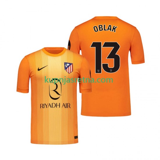 Muškarci Treći Golmanski Dresova Atlético Madrid Jan Oblak 13 2025-2026 Kratkih Rukava