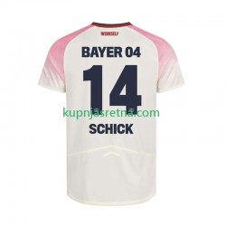 Muškarci Gostujući Away Dresova Bayer 04 Leverkusen Patrik Schick 14 2025-2026 Kratkih Rukava