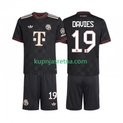 Dječja Treći Dresova FC Bayern München Alphonso Davies 19 2025-2026 Kratkih Rukava