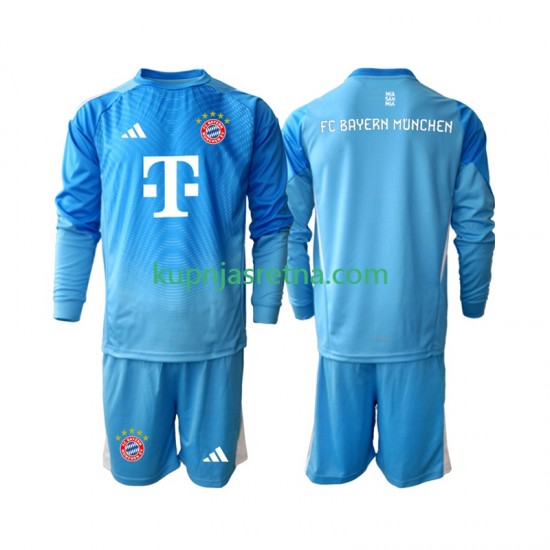 Dječja Treći Golmanski Dresova FC Bayern München 2025-2026 Dugim Rukavima