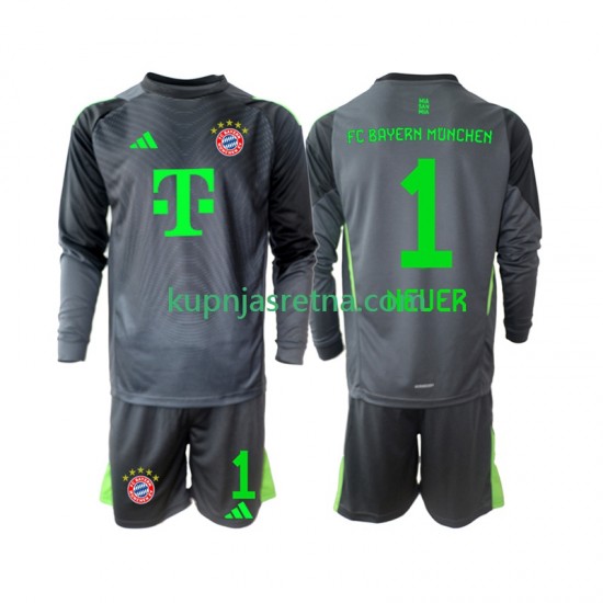 Dječja Gostujući Away Golmanski Dresova FC Bayern München Neuer 1 2025-2026 Dugim Rukavima