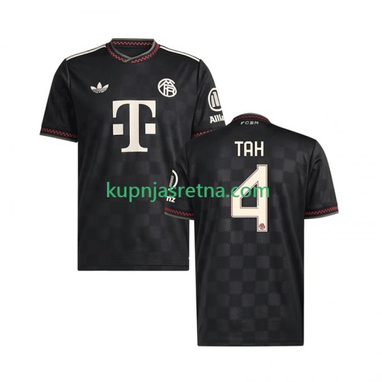 Muškarci Treći Dresova FC Bayern München Jonathan Tah 4 2025-2026 Kratkih Rukava