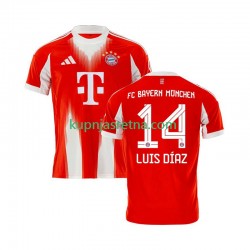 Muškarci Domaći Home Dresova FC Bayern München Luis Diaz 14 2025-2026 Kratkih Rukava