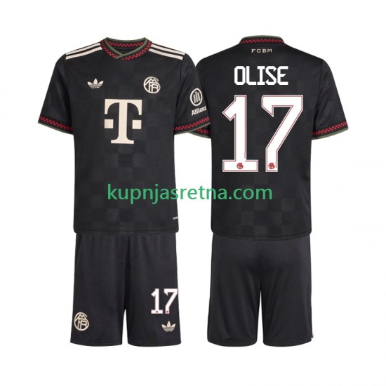 Dječja Treći Dresova FC Bayern München Michael Olise 17 2025-2026 Kratkih Rukava