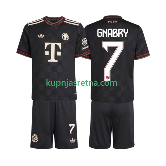 Dječja Treći Dresova FC Bayern München Serge Gnabry 7 2025-2026 Kratkih Rukava