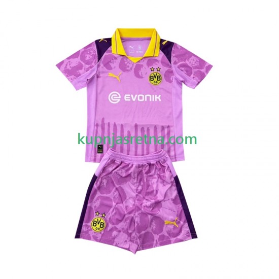 Dječja Domaći Home Golmanski Dresova Borussia Dortmund FIFA CWC 2025 Kratkih Rukava