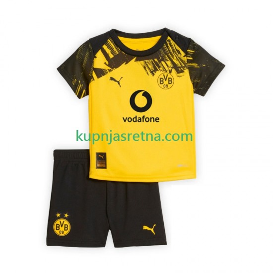 Dječja Domaći Home Dresova Borussia Dortmund 2025-2026 Kratkih Rukava