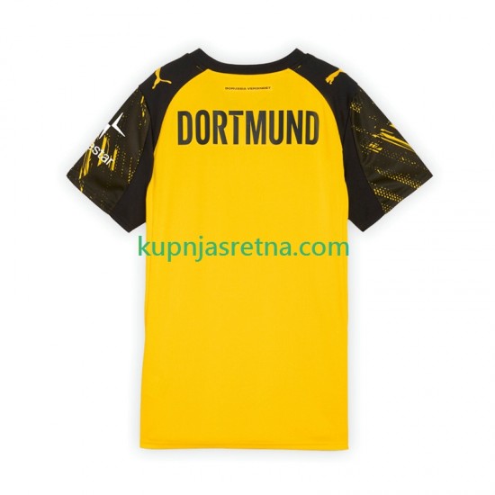 Muškarci Domaći Home Dresova Borussia Dortmund 2025-2026 Kratkih Rukava