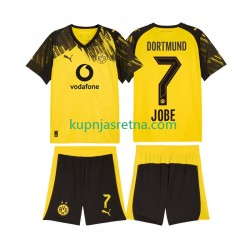 Dječja Domaći Home Dresova Borussia Dortmund Jobe Bellingham 7 2025-2026 Kratkih Rukava
