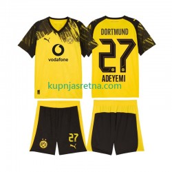 Dječja Domaći Home Dresova Borussia Dortmund Karim Adeyemi 27 2025-2026 Kratkih Rukava