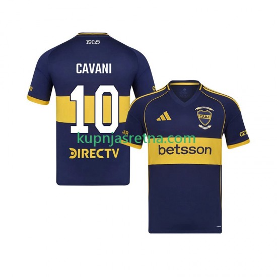 Muškarci Domaći Home Dresova Boca Juniors Edinson Cavani 10 2025-2026 Kratkih Rukava