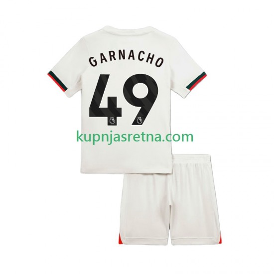 Dječja Gostujući Away Dresova Chelsea Alejandro Garnacho 49 2025-2026 Kratkih Rukava