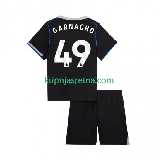 Dječja Treći Dresova Chelsea Alejandro Garnacho 49 2025-2026 Kratkih Rukava