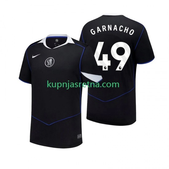 Muškarci Treći Dresova Chelsea Alejandro Garnacho 49 2025-2026 Kratkih Rukava
