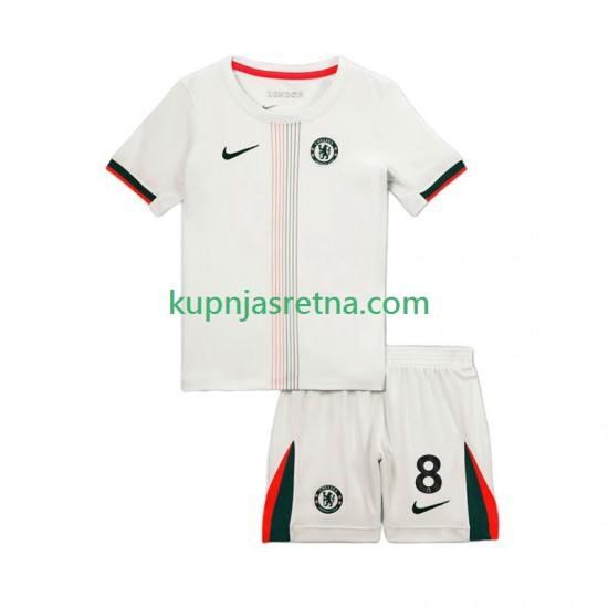 Dječja Gostujući Away Dresova Chelsea Enzo Fernandez 8 2025-2026 Kratkih Rukava