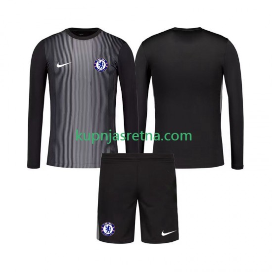 Dječja Domaći Home Golmanski Dresova Chelsea 2025-2026 Dugim Rukavima