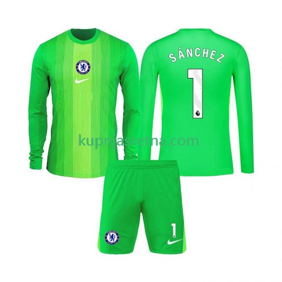 Dječja Gostujući Away Golmanski Dresova Chelsea Robert Sanchez 1 2025-2026 Dugim Rukavima