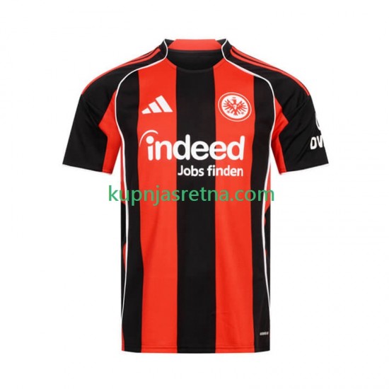 Muškarci Domaći Home Dresova Eintracht Frankfurt 2025-2026 Kratkih Rukava