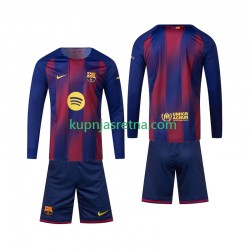 Dječja Domaći Home Dresova FC Barcelona 2025-2026 Dugim Rukavima