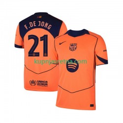 Muškarci Treći Dresova FC Barcelona Frenkie de Jong 21 UCL 2025-2026 Kratkih Rukava