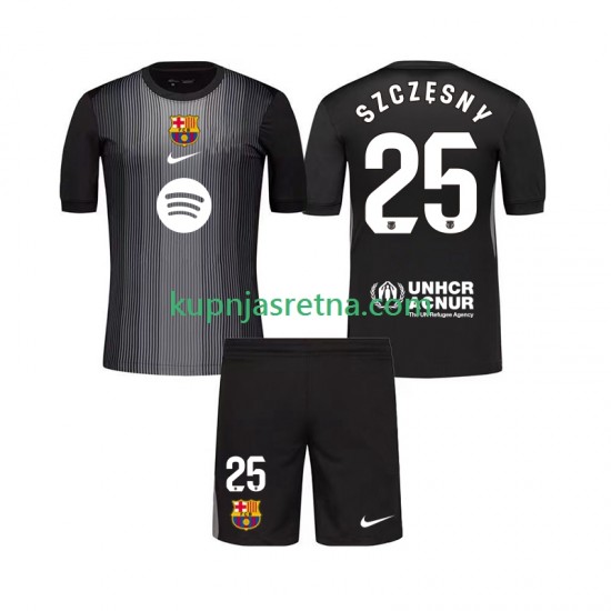 Dječja Treći Golmanski Dresova FC Barcelona Szczesny 25 2025-2026 Kratkih Rukava