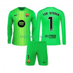 Dječja Domaći Home Golmanski Dresova FC Barcelona Ter Stegen 1 2025-2026 Dugim Rukavima