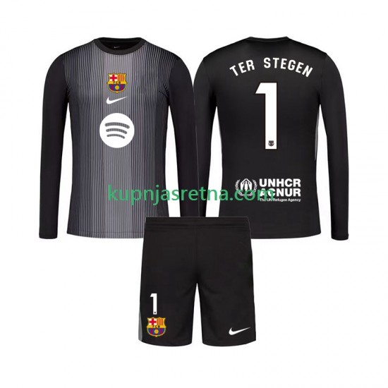 Dječja Treći Golmanski Dresova FC Barcelona Ter Stegen 1 2025-2026 Dugim Rukavima