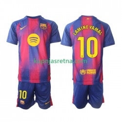 Dječja Domaći Home Dresova FC Barcelona Lamine Yamal 10 2025-2026 Kratkih Rukava Dječja Domaći Home Dresova FC Barcelona Lamine Yamal 10 2025-2026 Kratkih Rukava