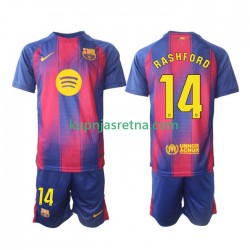 Dječja Domaći Home Dresova FC Barcelona Marcus Rashford 14 2025-2026 Kratkih Rukava Dječja Domaći Home Dresova FC Barcelona Marcus Rashford 14 2025-2026 Kratkih Rukava
