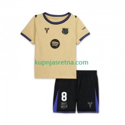 Dječja Gostujući Away Dresova FC Barcelona Pedri 8 UCL 2025-2026 Kratkih Rukava