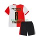 Dječja Domaći Home Dresova Feyenoord Rotterdam Quinten Timber 8 2025-2026 Kratkih Rukava