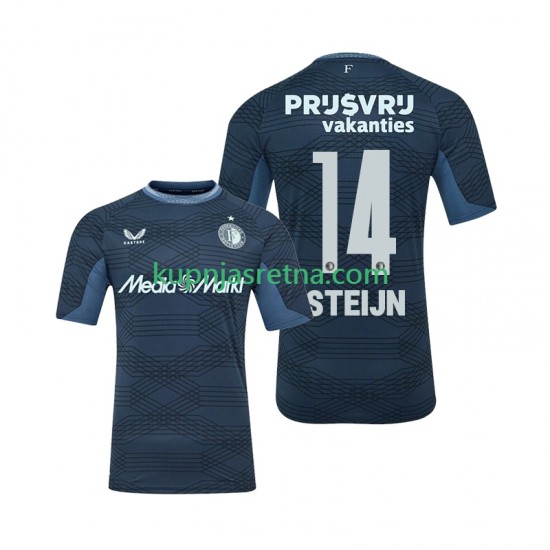 Muškarci Gostujući Away Dresova Feyenoord Rotterdam Sem Steijn 14 2025-2026 Kratkih Rukava