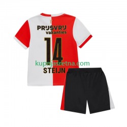 Dječja Domaći Home Dresova Feyenoord Rotterdam Sem Steijn 14 2025-2026 Kratkih Rukava