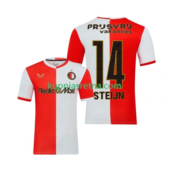 Muškarci Domaći Home Dresova Feyenoord Rotterdam Sem Steijn 14 2025-2026 Kratkih Rukava