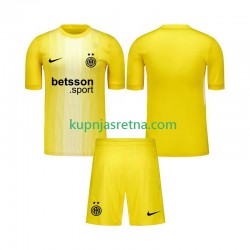 Dječja Gostujući Away Golmanski Dresova Inter Milan 2025-2026 Kratkih Rukava Dječja Gostujući Away Golmanski Dresova Inter Milan 2025-2026 Kratkih Rukava