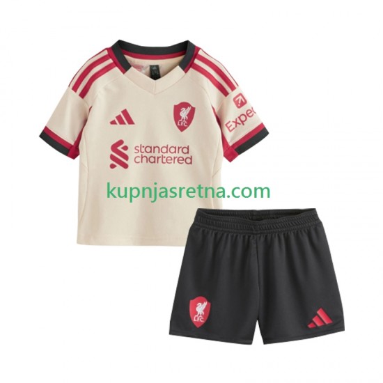 Dječja Gostujući Away Dresova Liverpool 2025-2026 Kratkih Rukava