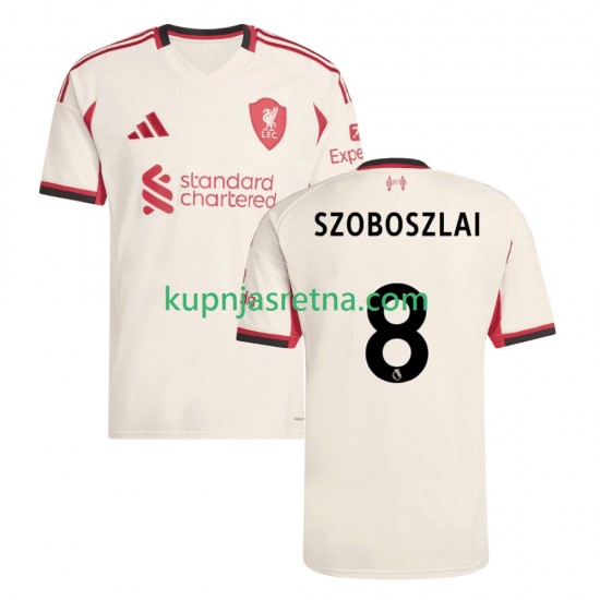 Muškarci Gostujući Away Dresova Liverpool Dominik Szoboszlai 8 2025-2026 Kratkih Rukava