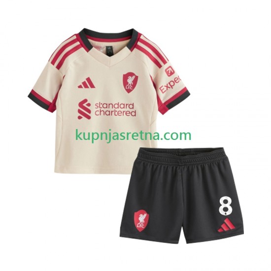 Dječja Gostujući Away Dresova Liverpool Dominik Szoboszlai 8 2025-2026 Kratkih Rukava