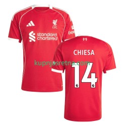 Muškarci Domaći Home Dresova Liverpool Federico Chiesa 14 2025-2026 Kratkih Rukava