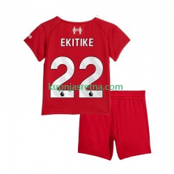 Dječja Domaći Home Dresova Liverpool Hugo Ekitike 22 2025-2026 Kratkih Rukava