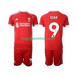 Dječja Domaći Home Dresova Liverpool ISAK 9 2025-2026 Kratkih Rukava